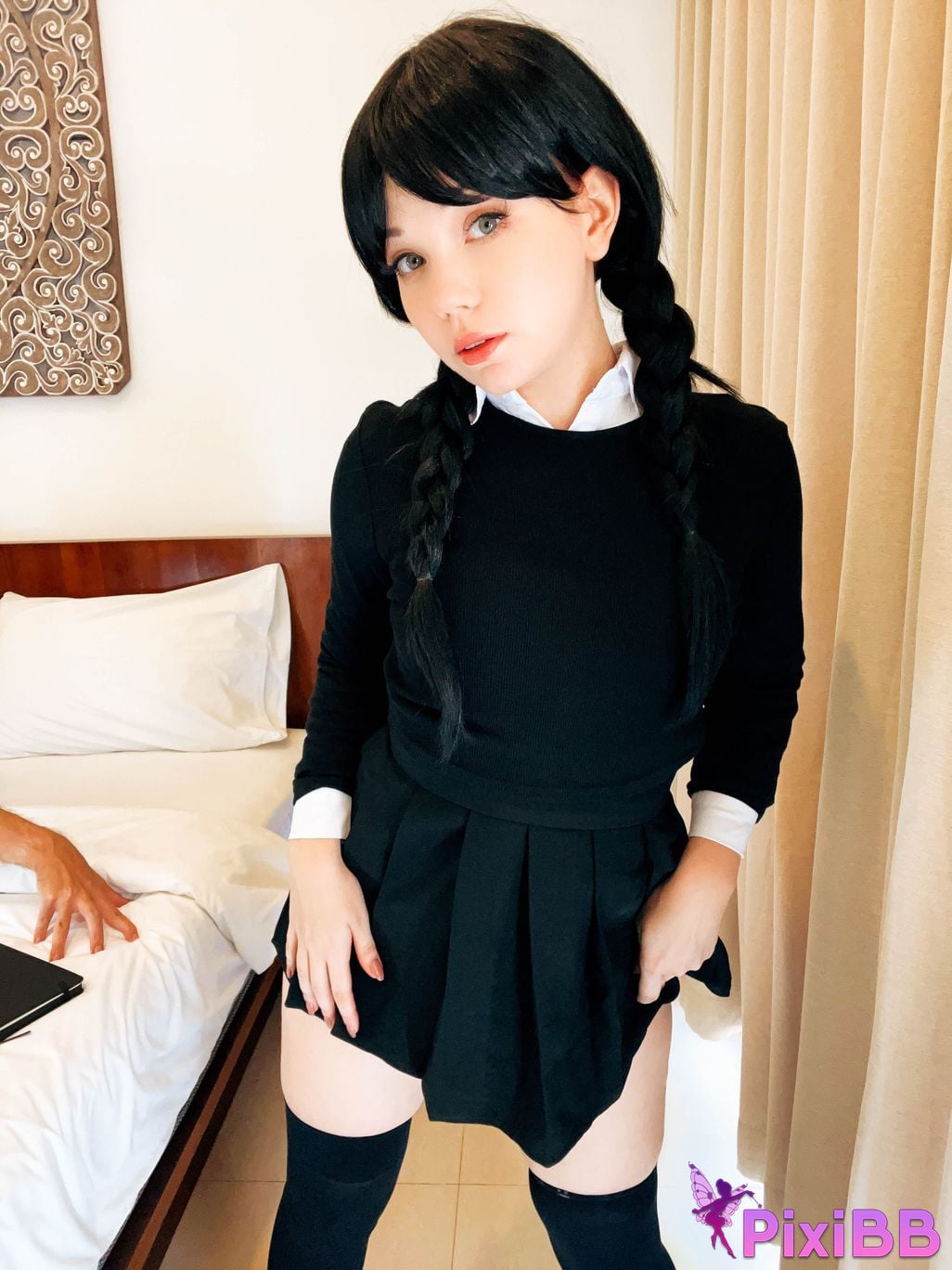 Caticornplay Wednesday Addams PixiBB.COM 40