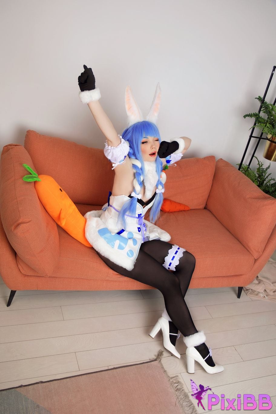 Caticornplay Usada Pekora PixiBB.COM 22