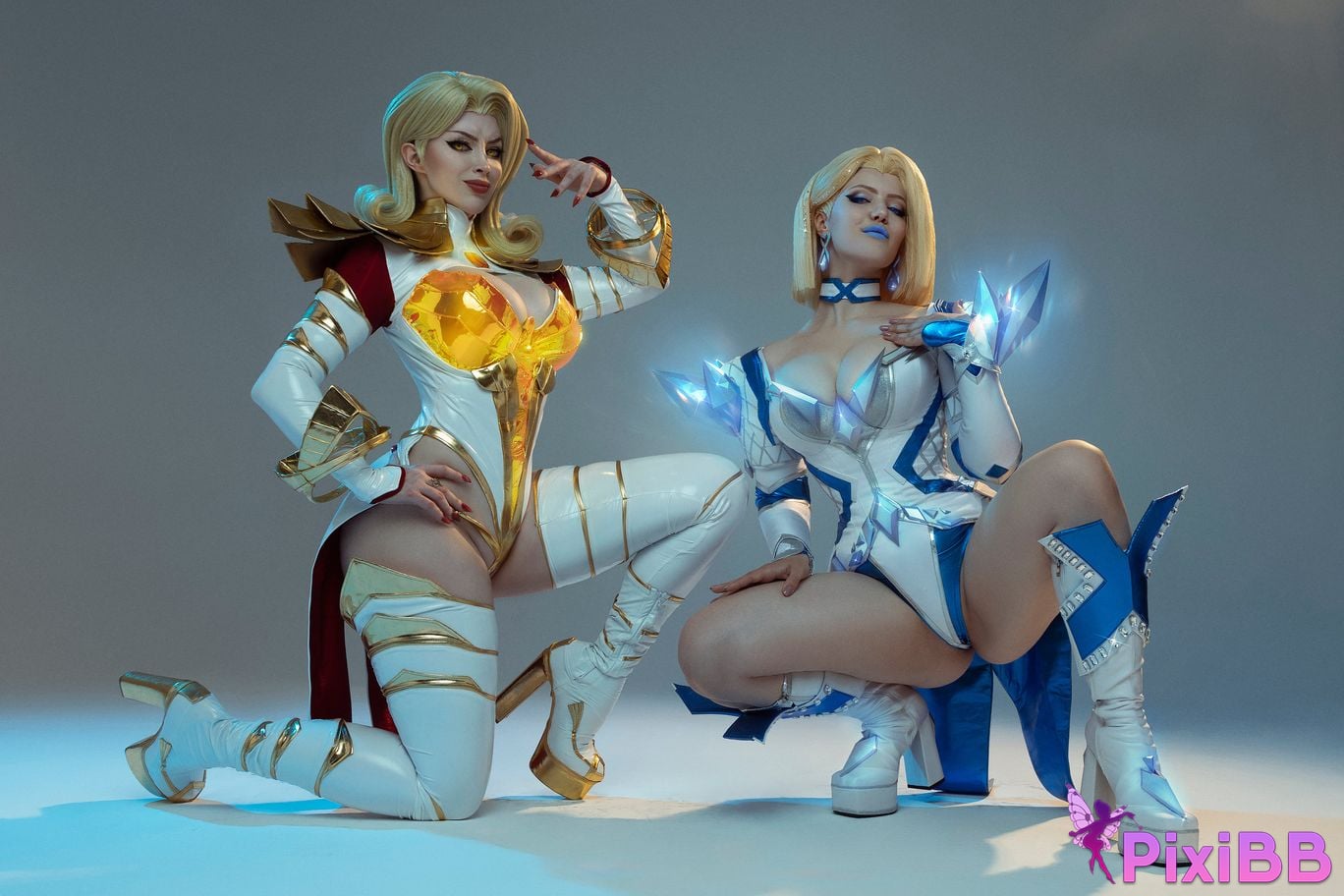 Lada Lyumos & Lady Melamori Emma Frost Phoenix Force PixiBB.COM 43