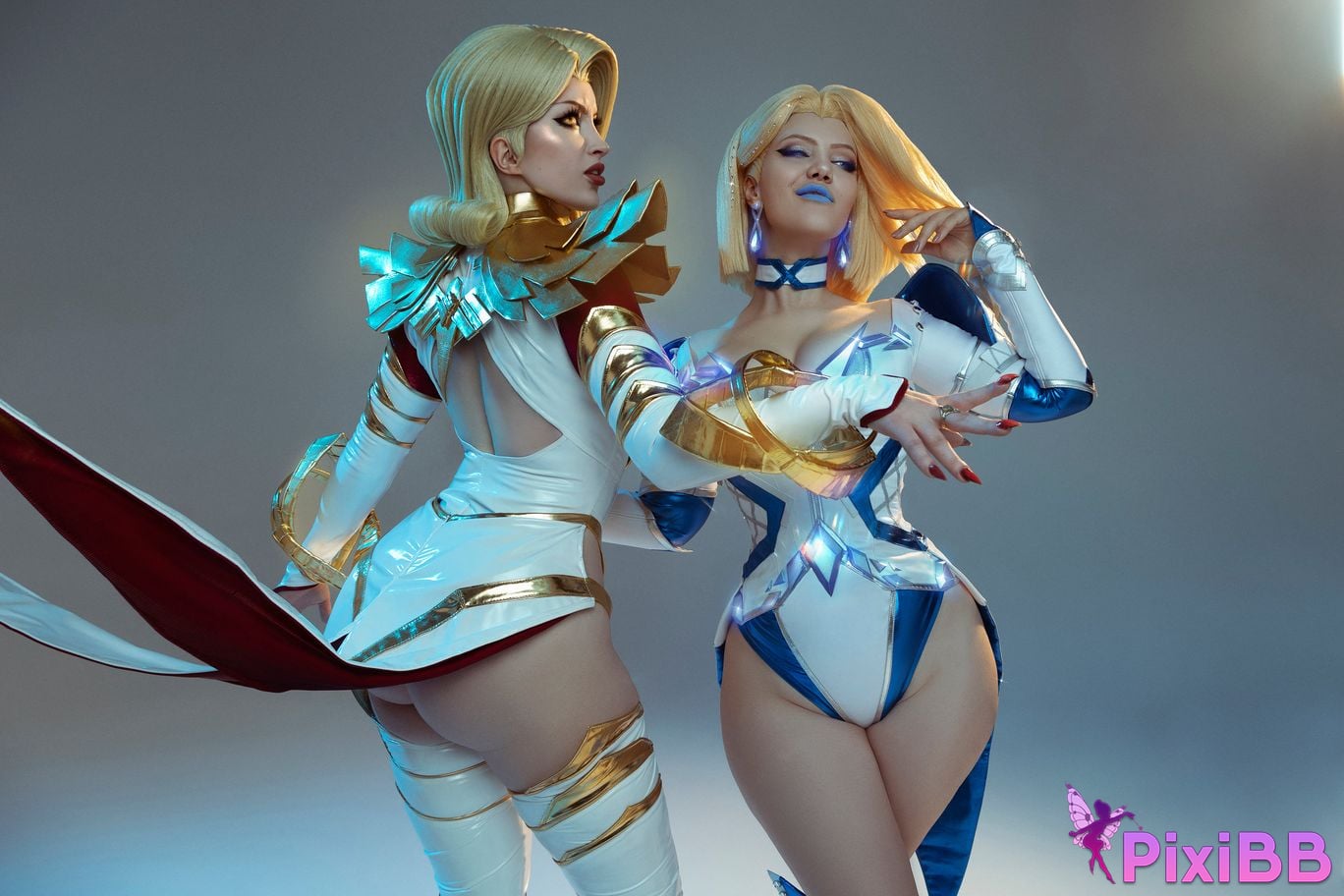 Lada Lyumos & Lady Melamori Emma Frost Phoenix Force PixiBB.COM 44