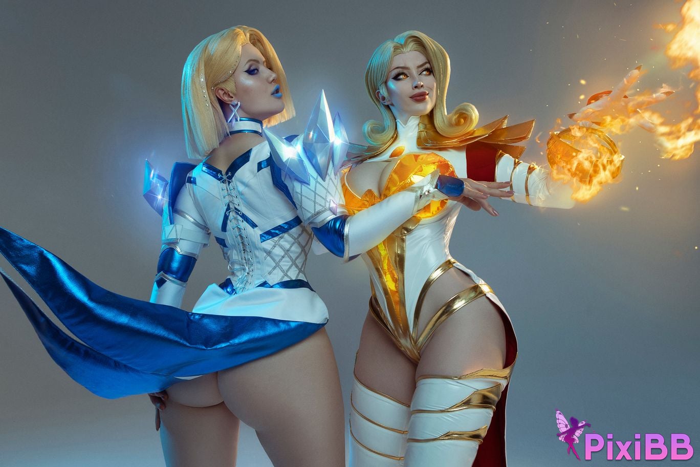 Lada Lyumos & Lady Melamori Emma Frost Phoenix Force PixiBB.COM 45