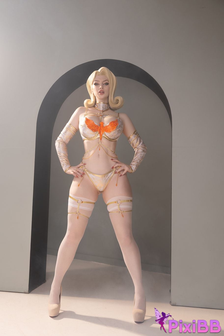 Lady Melamori Emma Frost Phoenix Force Nude Set PixiBB.COM 11