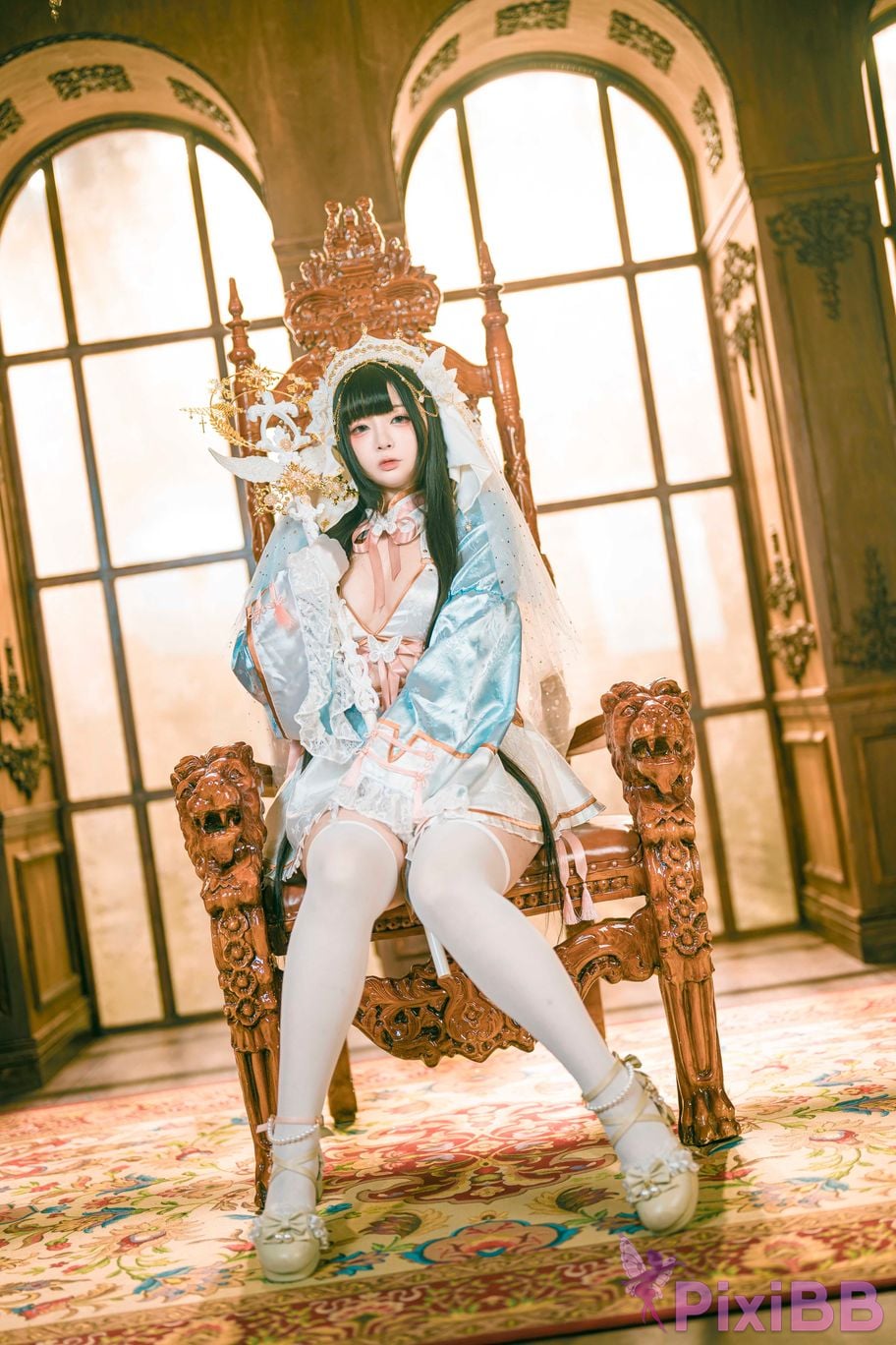 Coser Raku Lily White PixiBB.COM 001