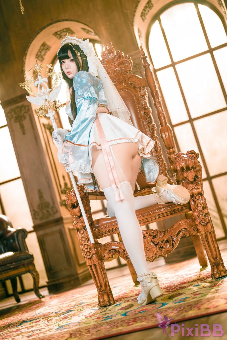 Coser Raku Lily White PixiBB.COM 004