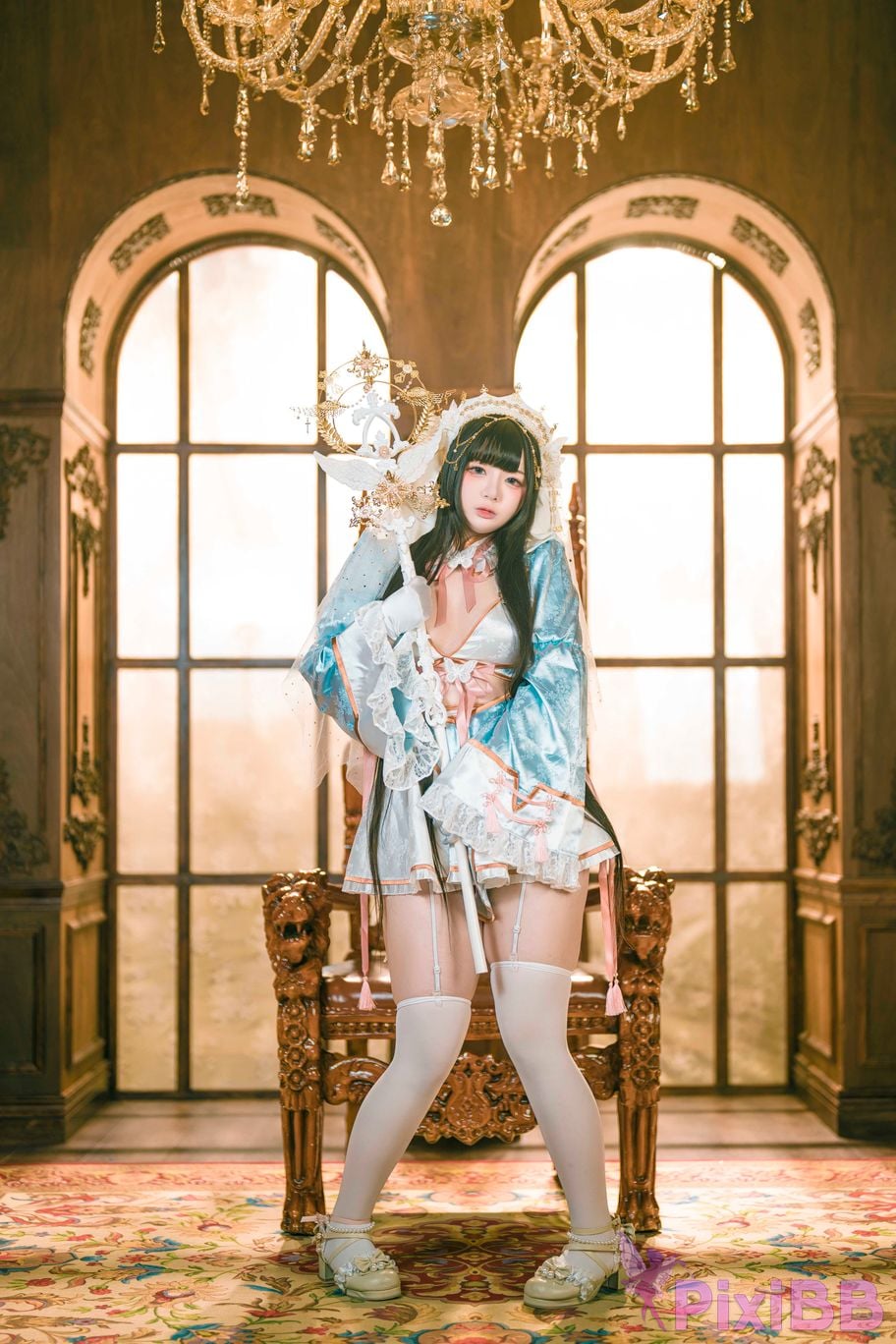 Coser Raku Lily White PixiBB.COM 005