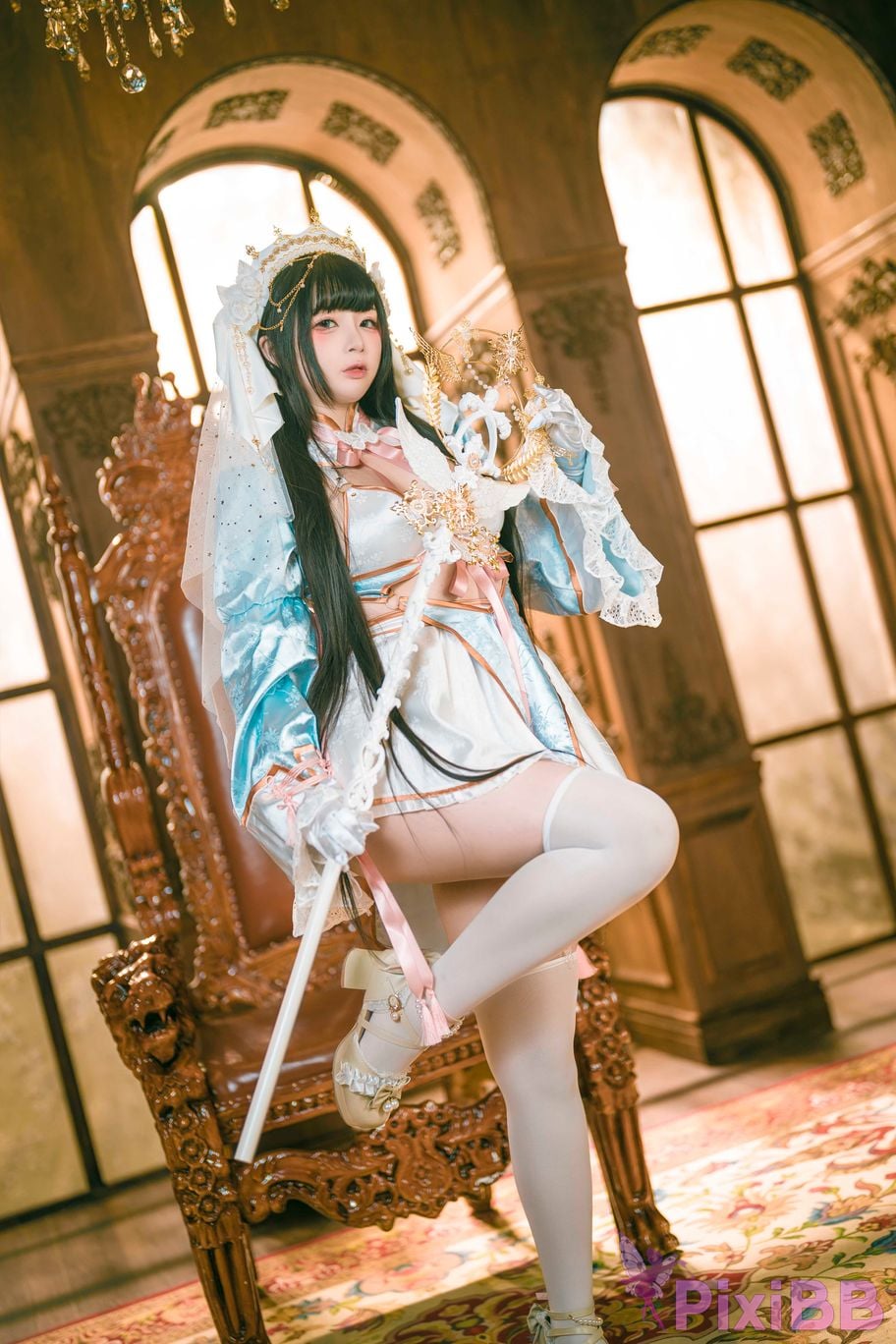 Coser Raku Lily White PixiBB.COM 007
