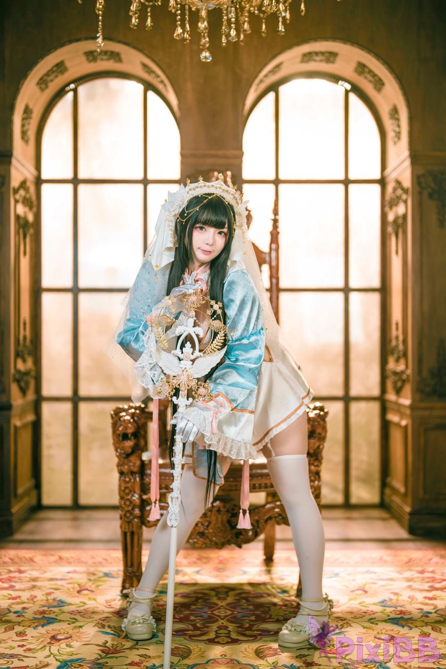Coser Raku Lily White PixiBB.COM 008