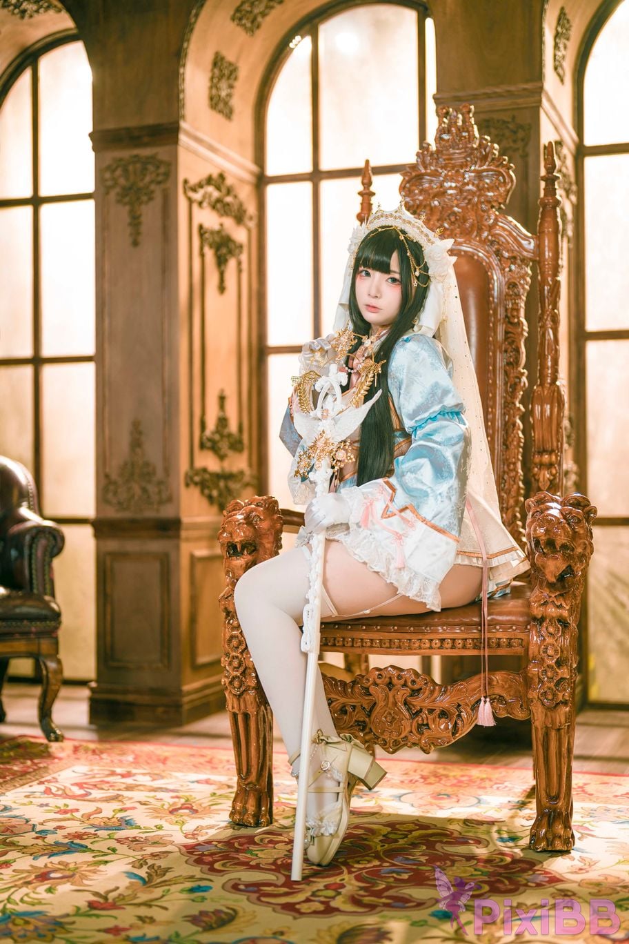 Coser Raku Lily White PixiBB.COM 011