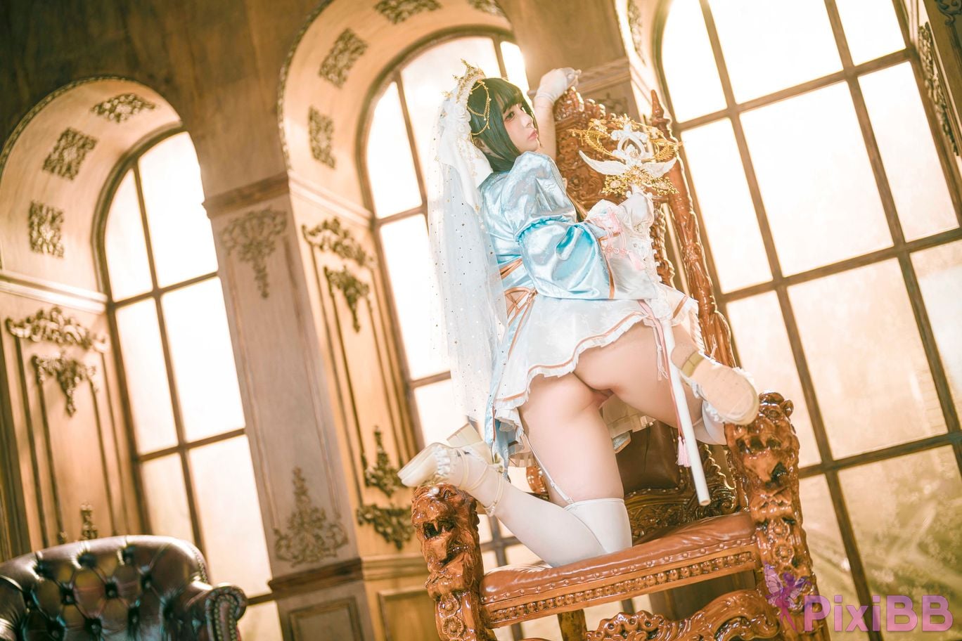 Coser Raku Lily White PixiBB.COM 013