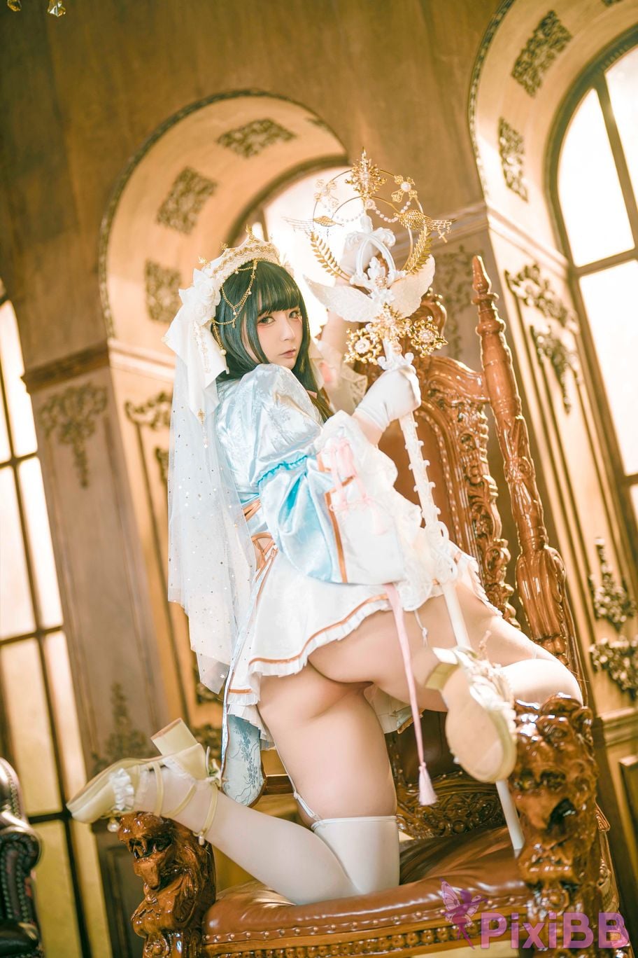 Coser Raku Lily White PixiBB.COM 014