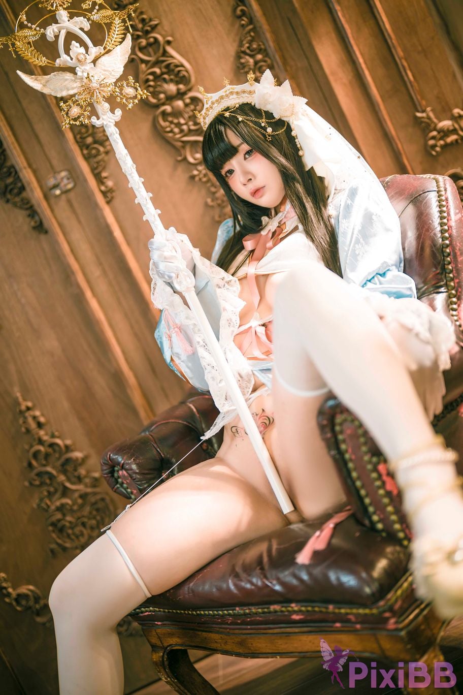 Coser Raku Lily White PixiBB.COM 028