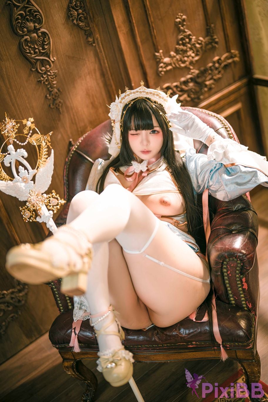 Coser Raku Lily White PixiBB.COM 034