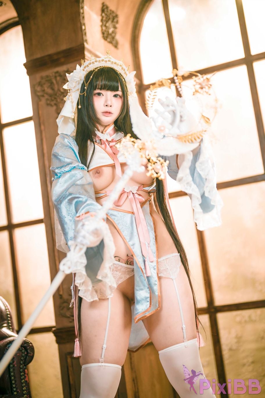 Coser Raku Lily White PixiBB.COM 041