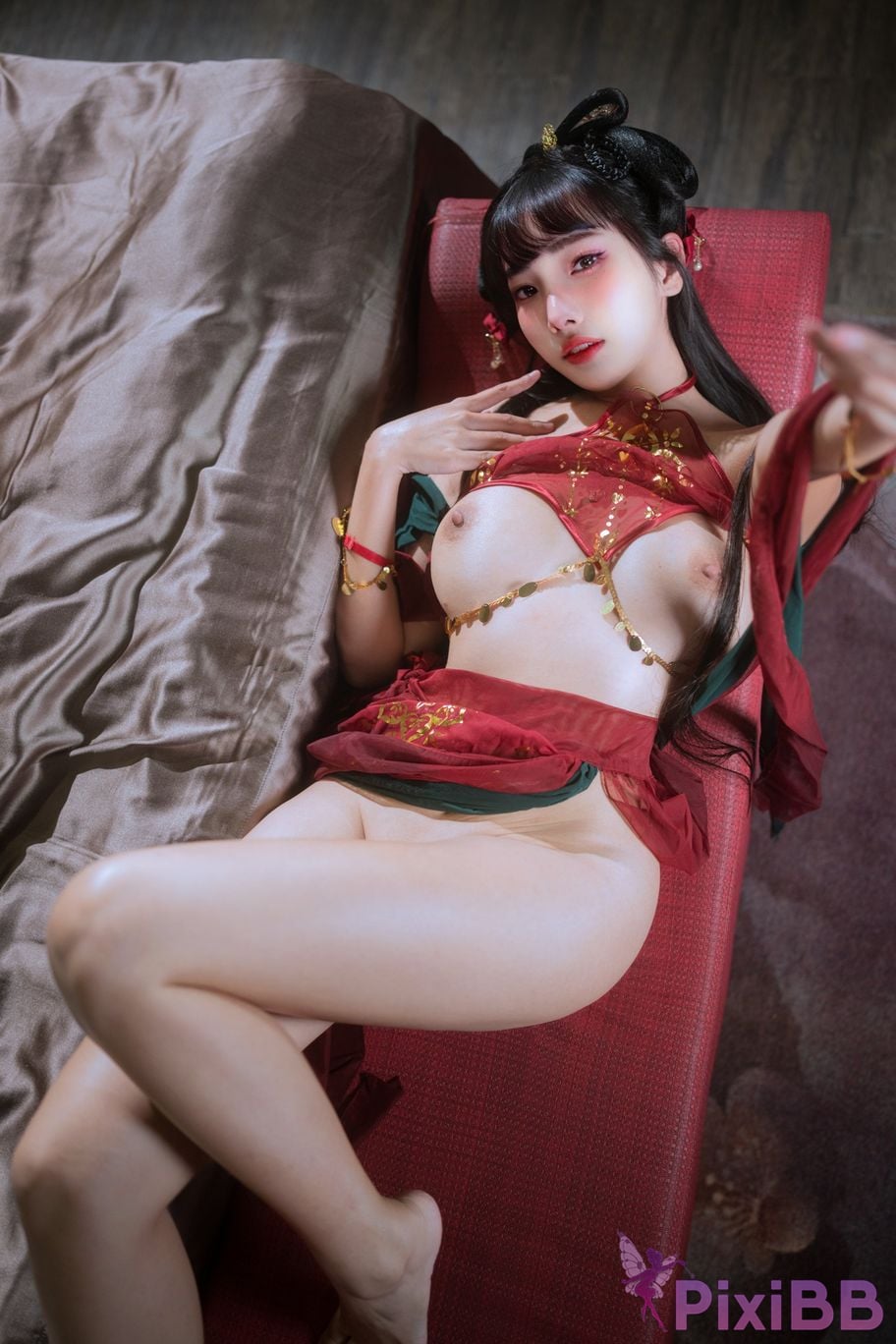 Cosplay Mu Momo Yue Yuan Zhi Ye PixiBB.COM 029