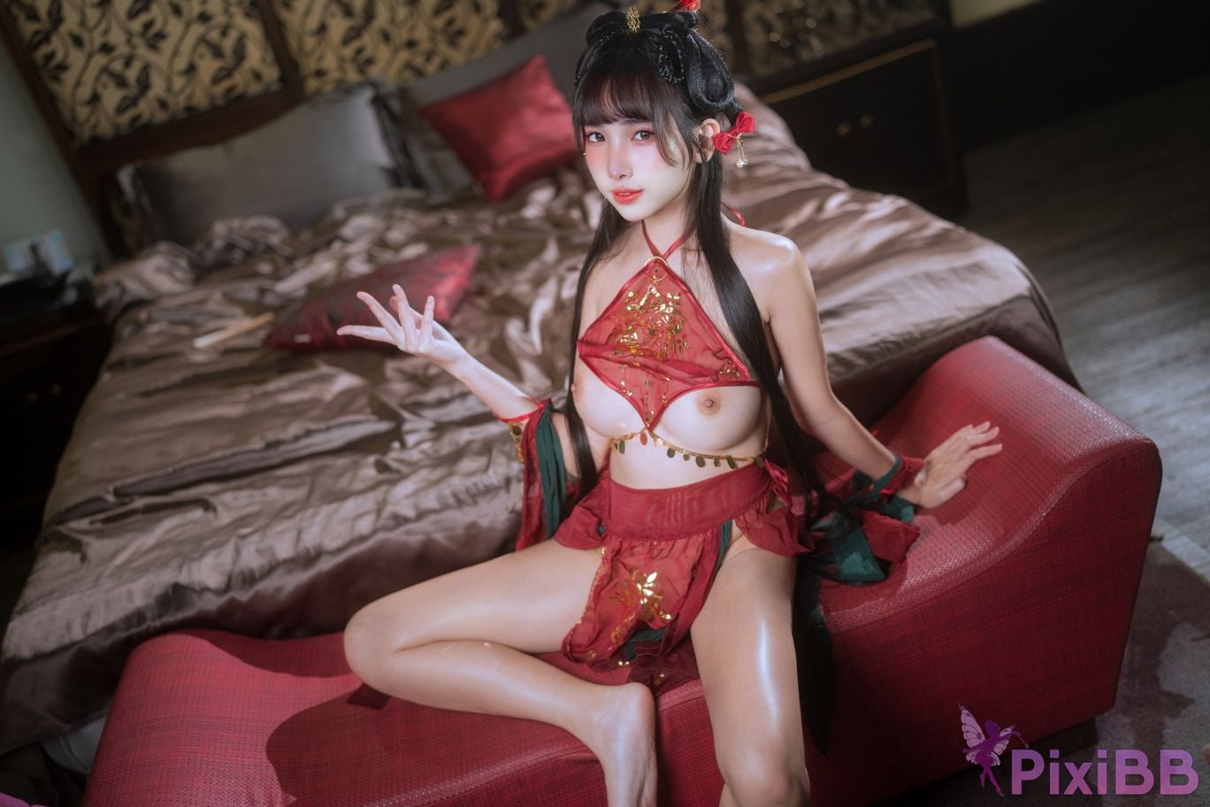 Cosplay Mu Momo Yue Yuan Zhi Ye PixiBB.COM 036