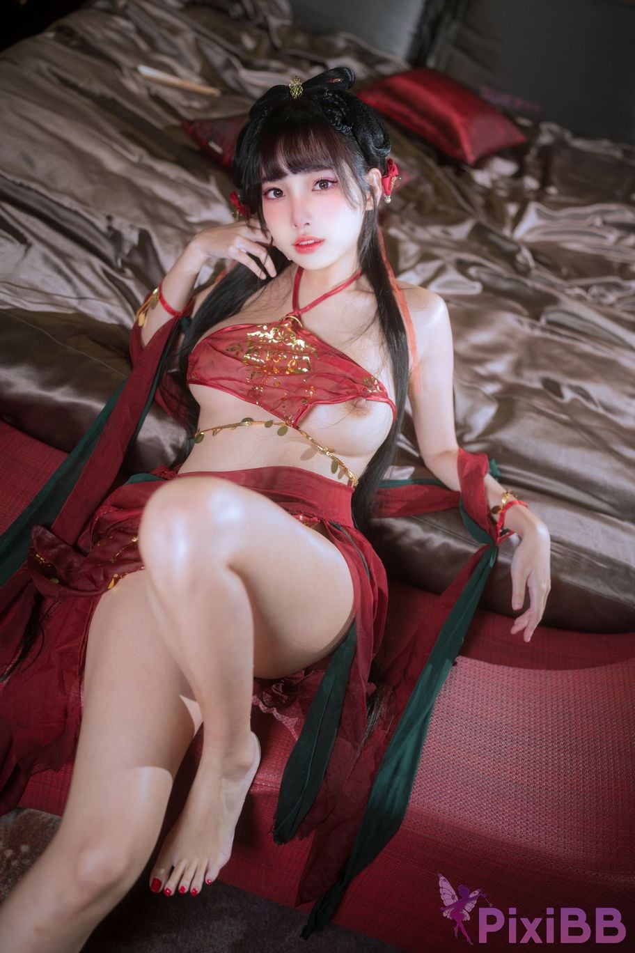 Cosplay Mu Momo Yue Yuan Zhi Ye PixiBB.COM 037