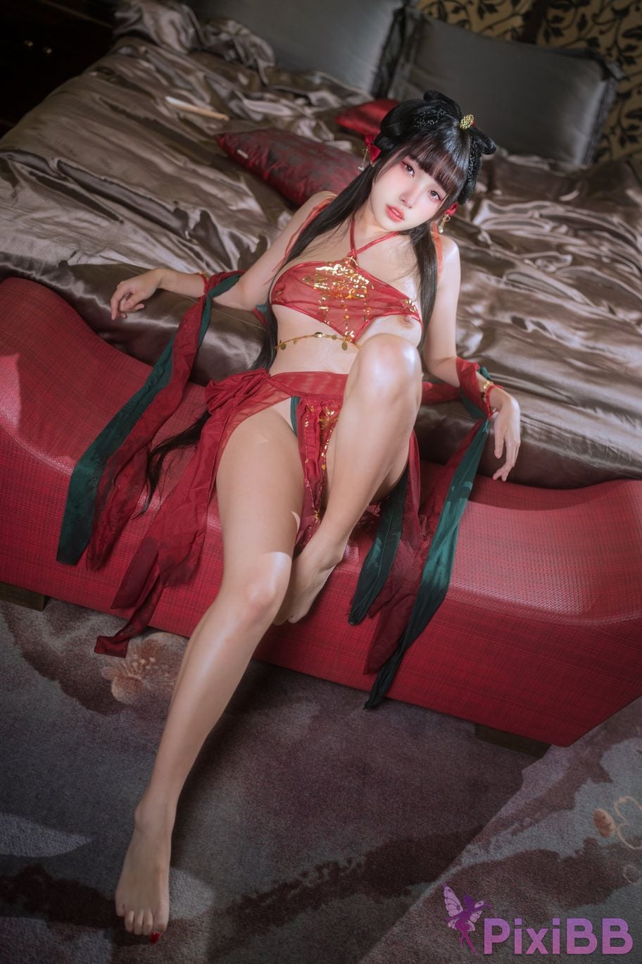 Cosplay Mu Momo Yue Yuan Zhi Ye PixiBB.COM 038