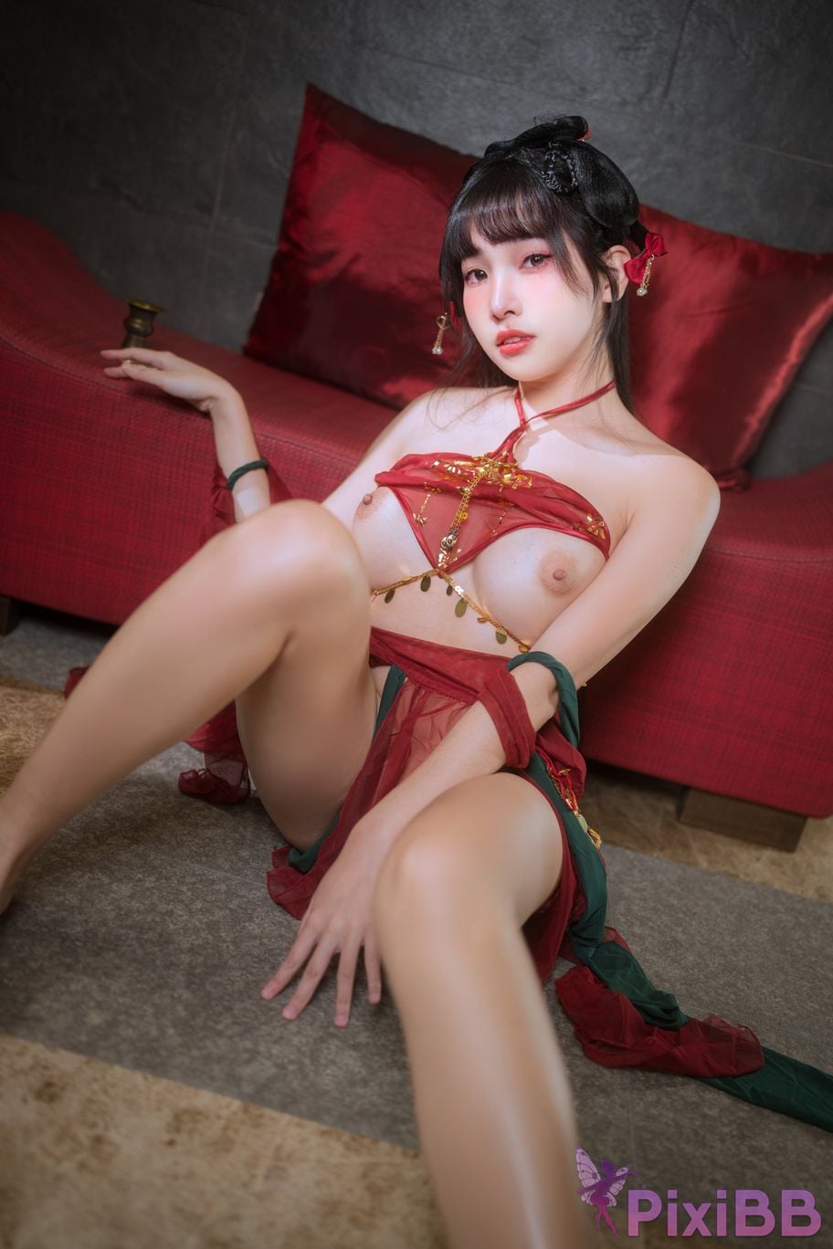 Cosplay Mu Momo Yue Yuan Zhi Ye PixiBB.COM 042