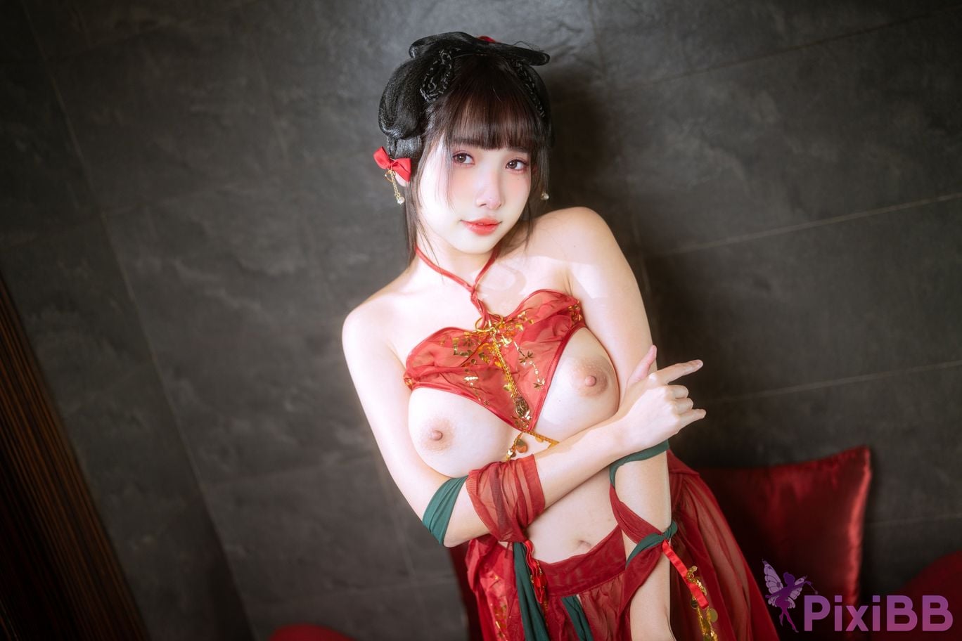 Cosplay Mu Momo Yue Yuan Zhi Ye PixiBB.COM 043