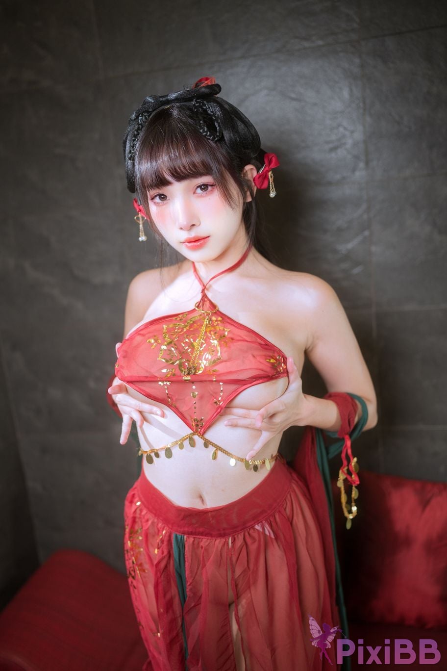 Cosplay Mu Momo Yue Yuan Zhi Ye PixiBB.COM 044