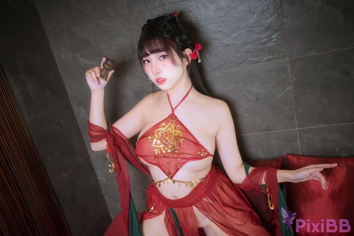 Cosplay Mu Momo Yue Yuan Zhi Ye PixiBB.COM 046
