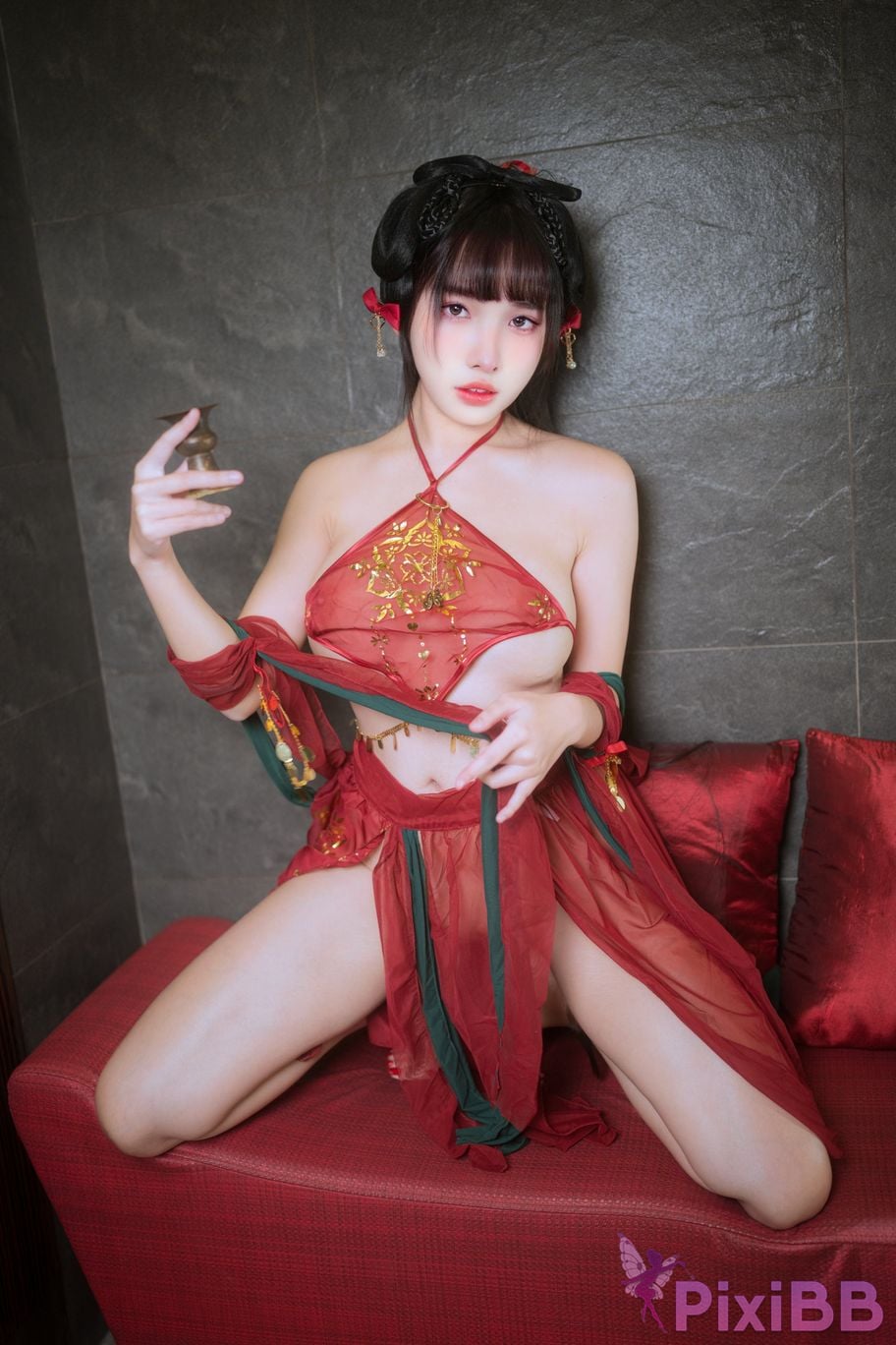 Cosplay Mu Momo Yue Yuan Zhi Ye PixiBB.COM 047