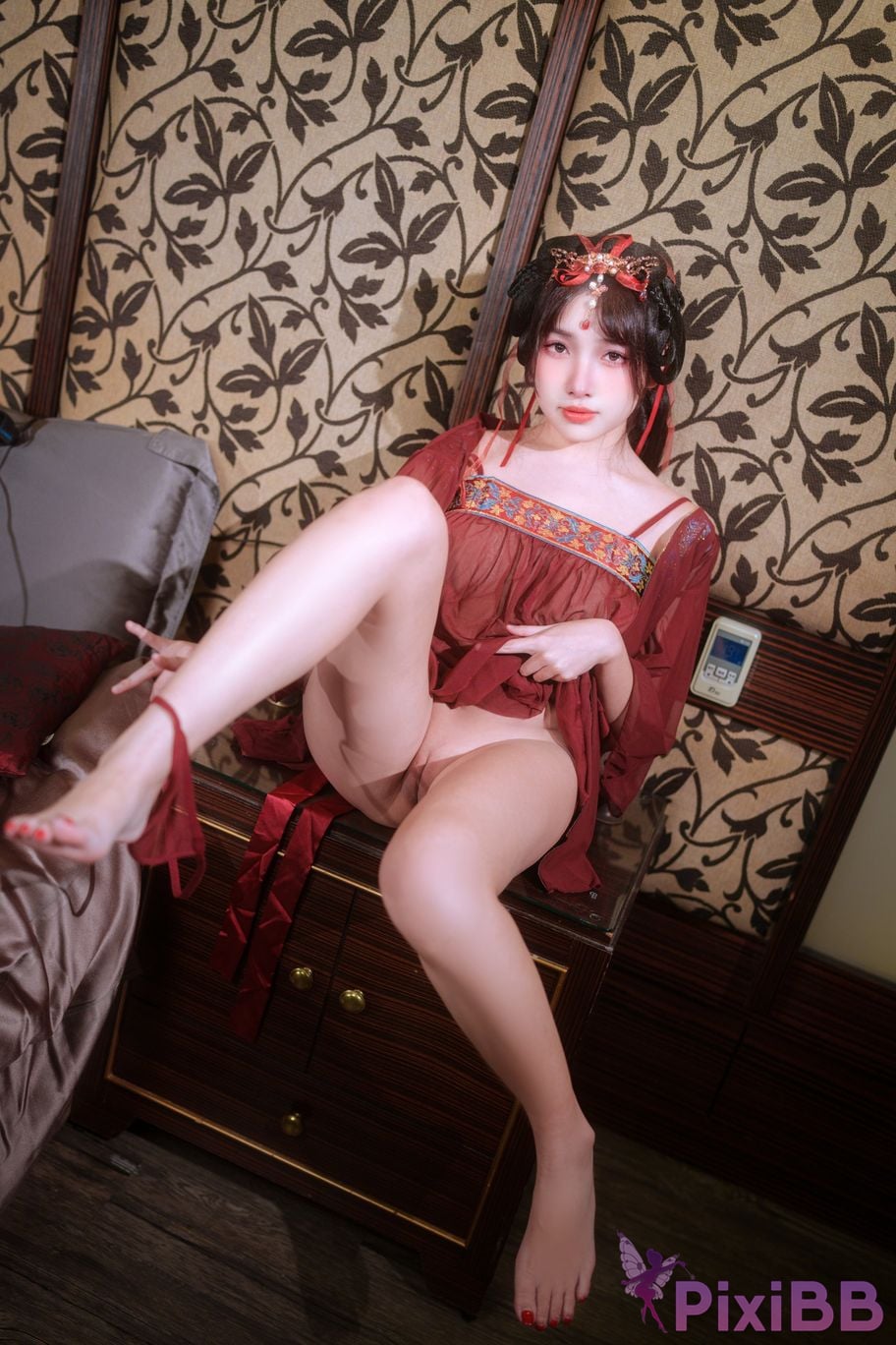 Cosplay Mu Momo Yue Yuan Zhi Ye PixiBB.COM 049