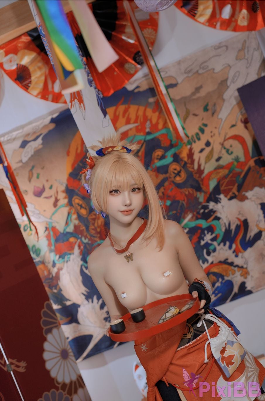 Cosplayer CatDemon Meow cub your cat Genshin Xiaogong S PixiBB.COM 001