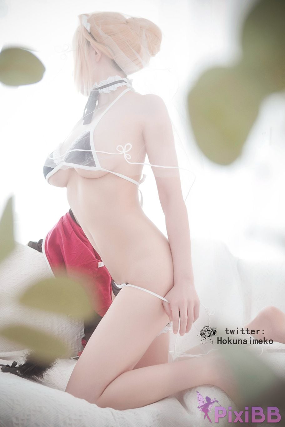 Coser Hokunaimeko Fate GO Saber PixiBB.COM 025