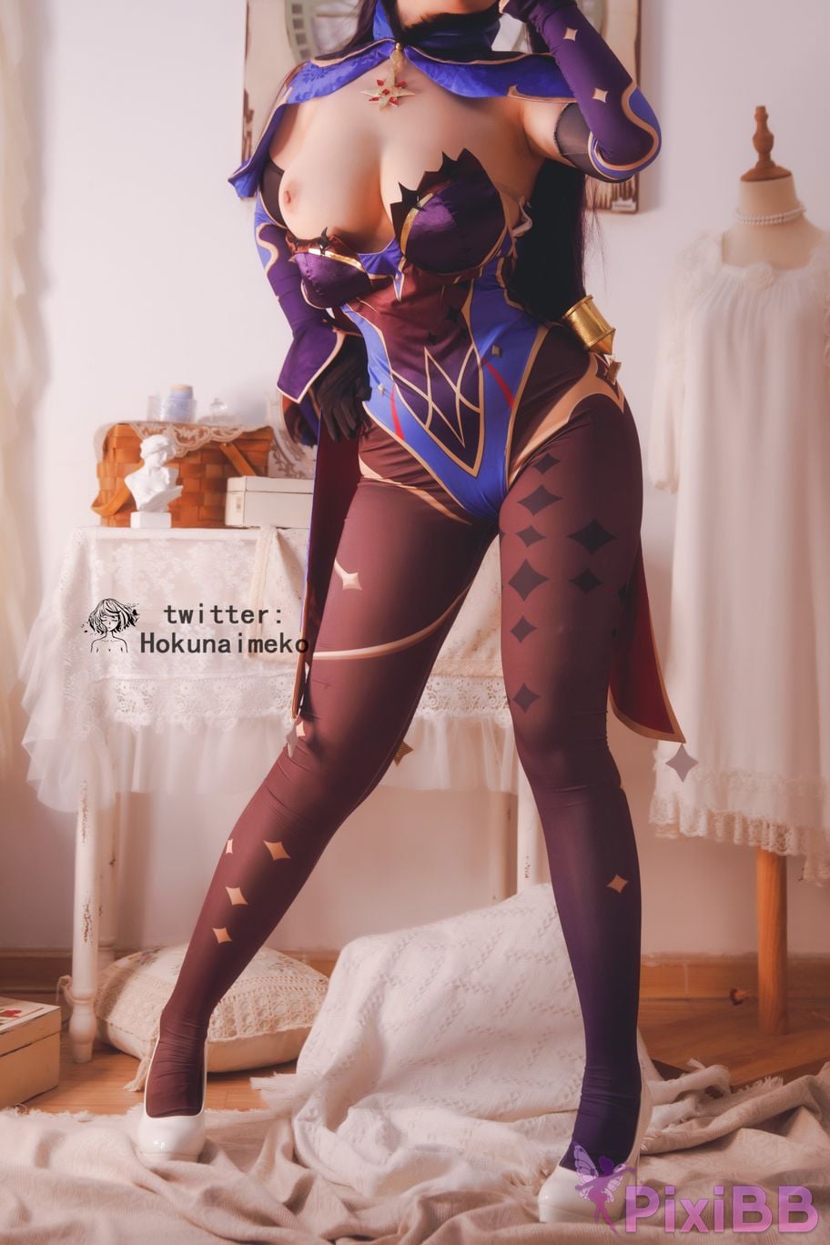 Coser Hokunaimeko Mona Megistus Genshin Impact PixiBB.COM 041