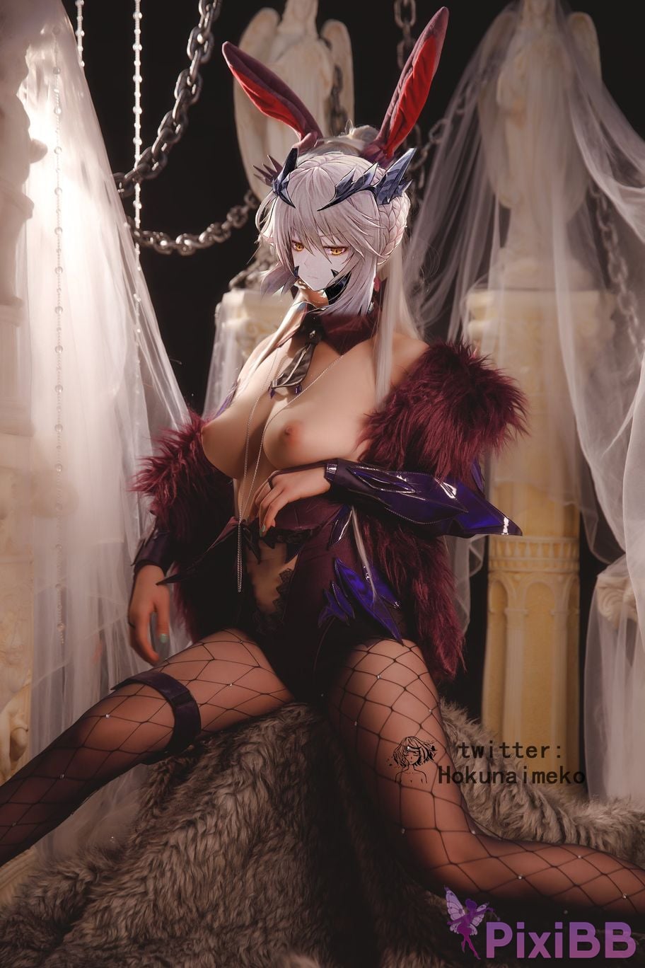 Coser Hokunaimeko Lancer Artoria Alter FGO PixiBB.COM 016
