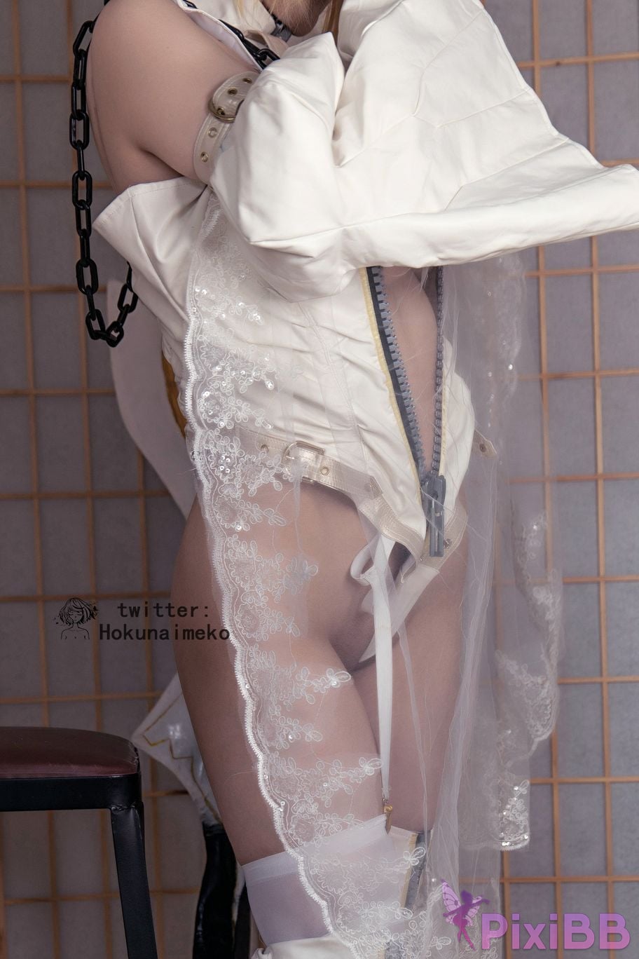Coser Hokunaimeko Nero Bride Selfie Collection PixiBB.COM 014