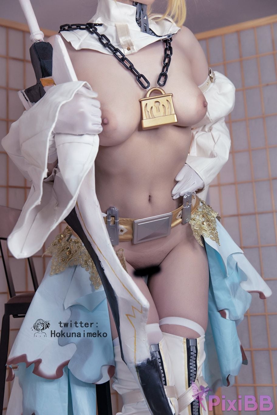 Coser Hokunaimeko Nero Bride Selfie Collection PixiBB.COM 044