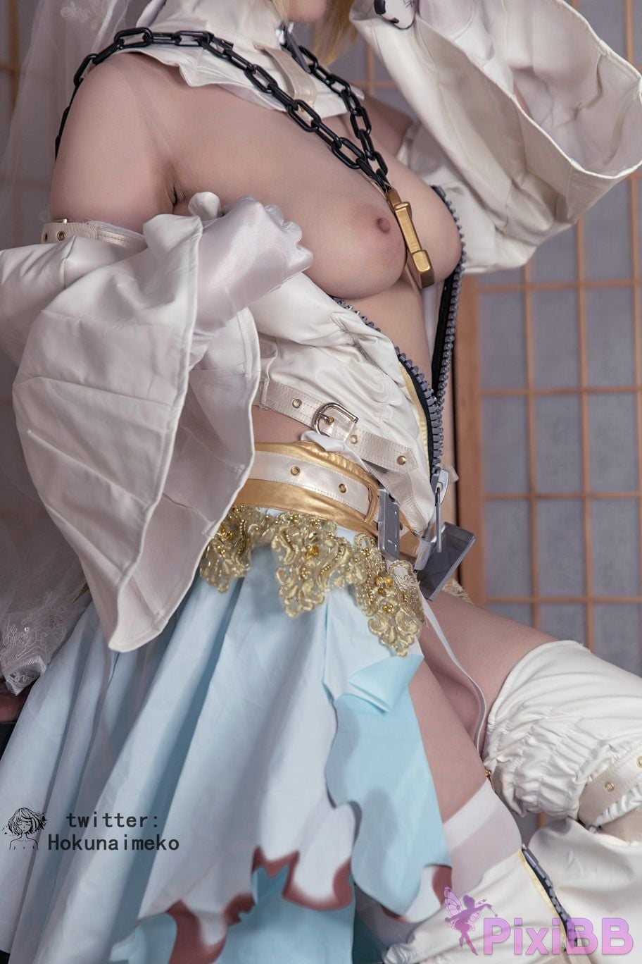 Coser Hokunaimeko Nero Bride Selfie Collection PixiBB.COM 067