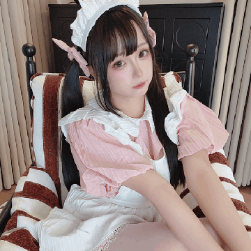 Cosplayer Hinajiao trainee maid PixiBB.COM 177