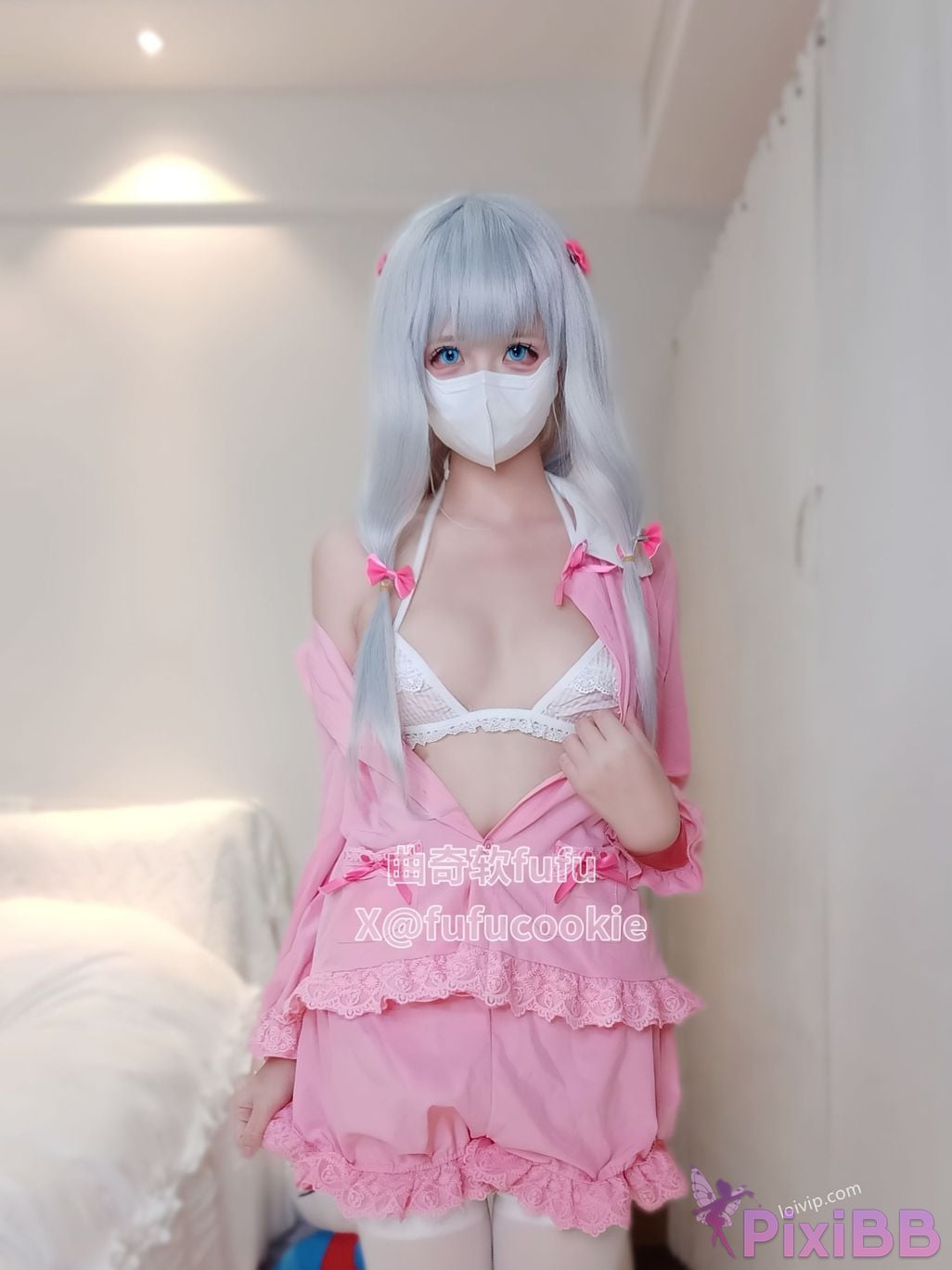 Cosplayer Cookie soft fufu Sagiri Izumi PixiBB.COM 012