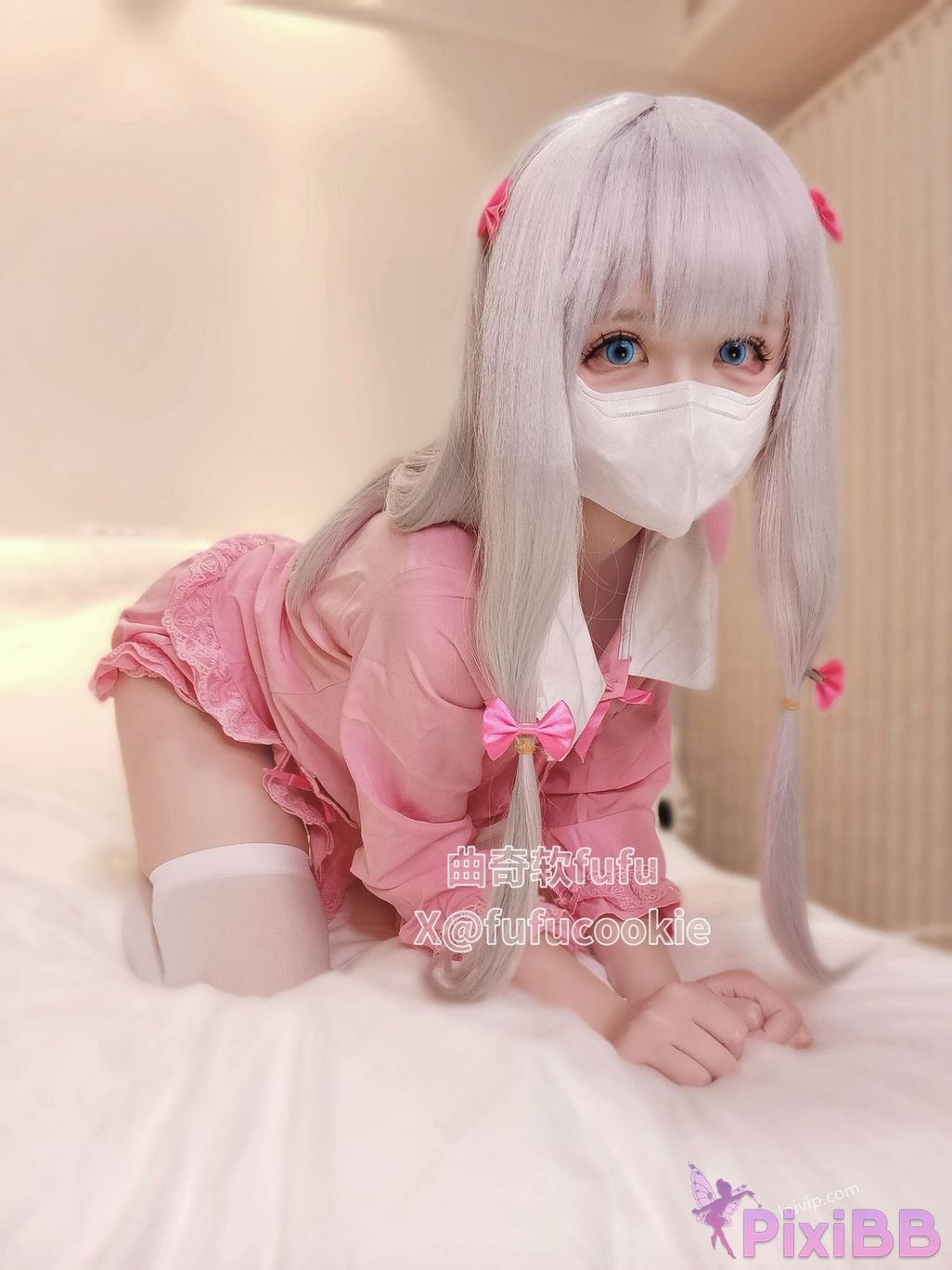 Cosplayer Cookie soft fufu Sagiri Izumi PixiBB.COM 015