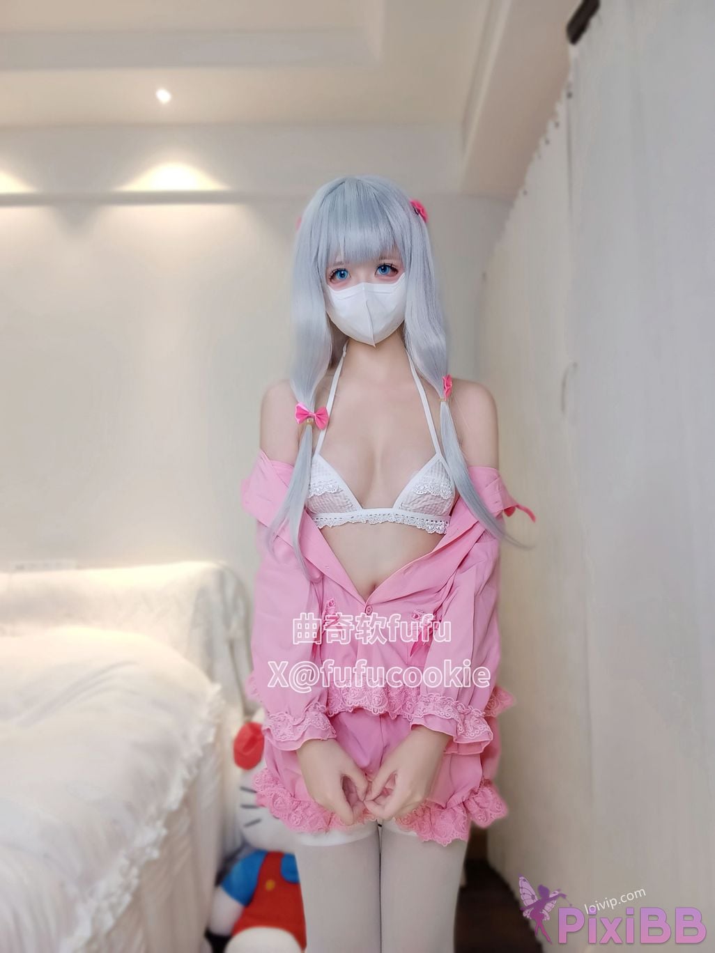 Cosplayer Cookie soft fufu Sagiri Izumi PixiBB.COM 022
