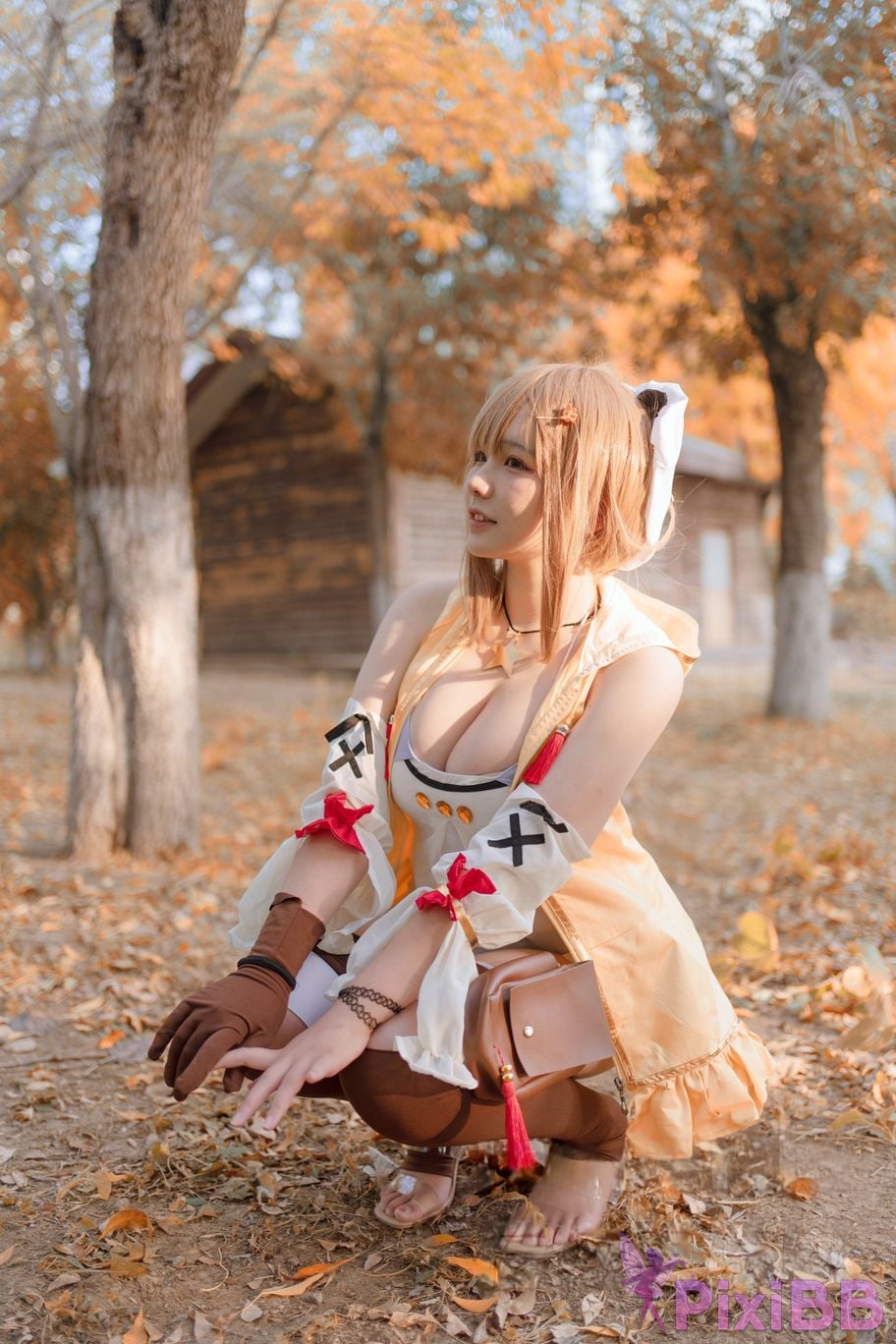 Coser a ban jintian hen kaixin PixiBB.COM 001
