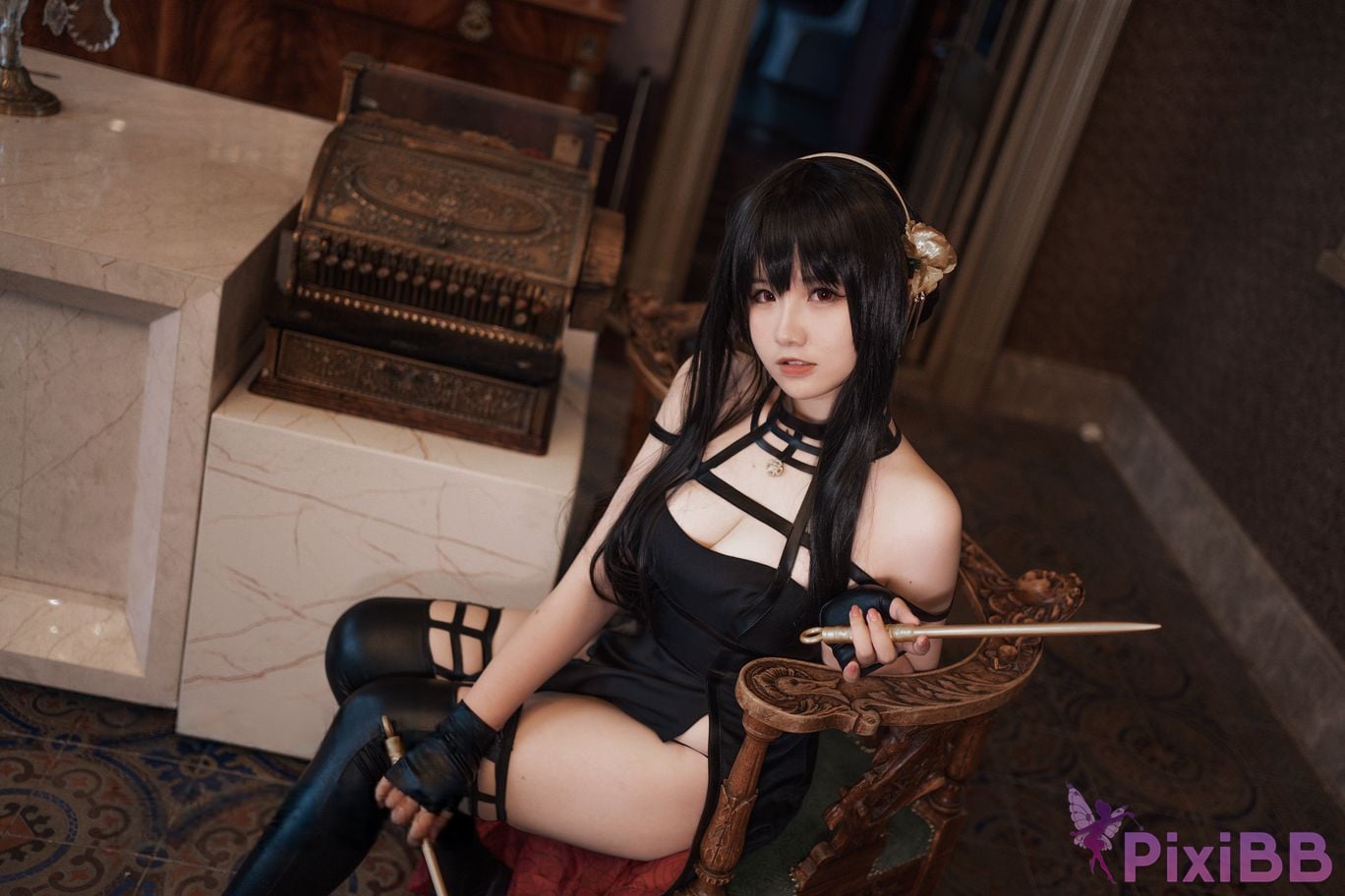 Coser a ban jintian hen kaixin PixiBB.COM 003