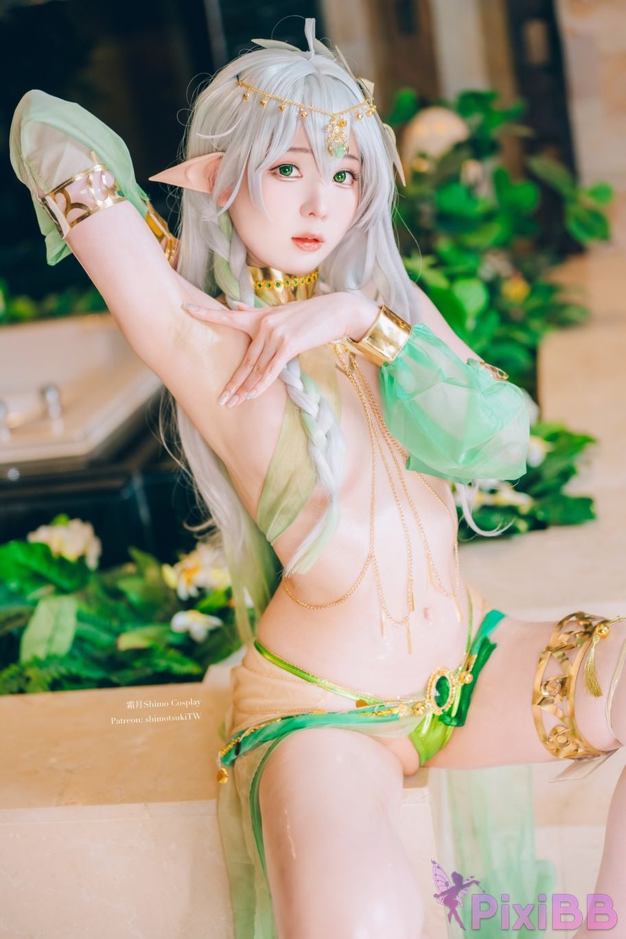 Coser shimo Nahida Genshin Impact PixiBB.COM 003