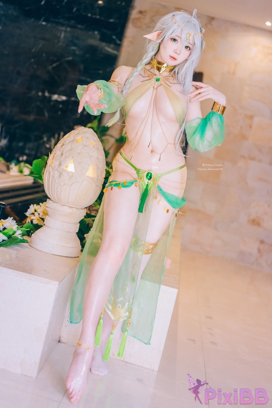 Coser shimo Nahida Genshin Impact PixiBB.COM 008