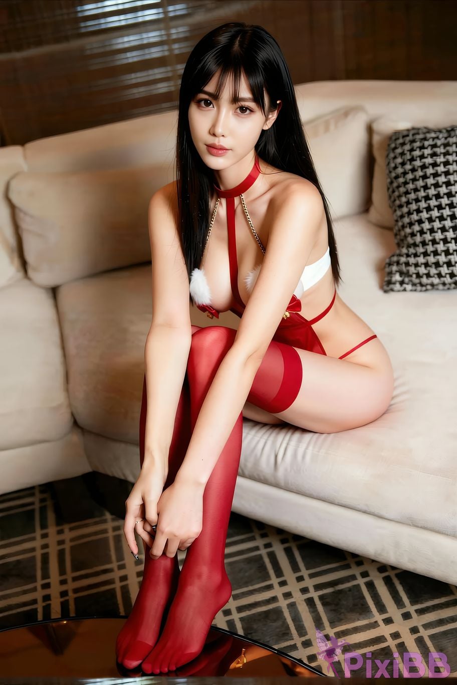 AIGirl Ming Zi Red fun PixiBB.COM 031