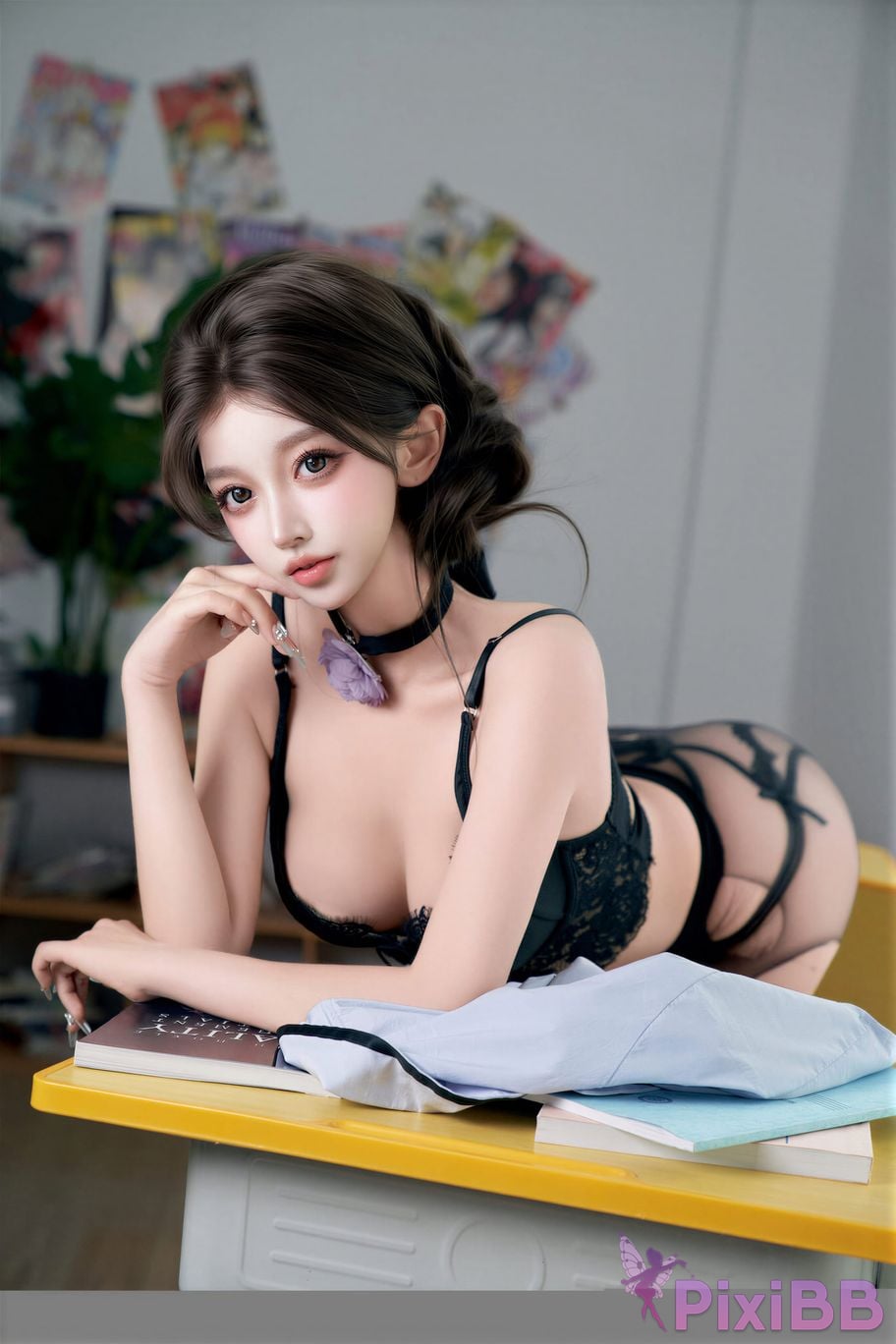 Cosplayer Expired rice noodles Sese senior sister PixiBB.COM 028