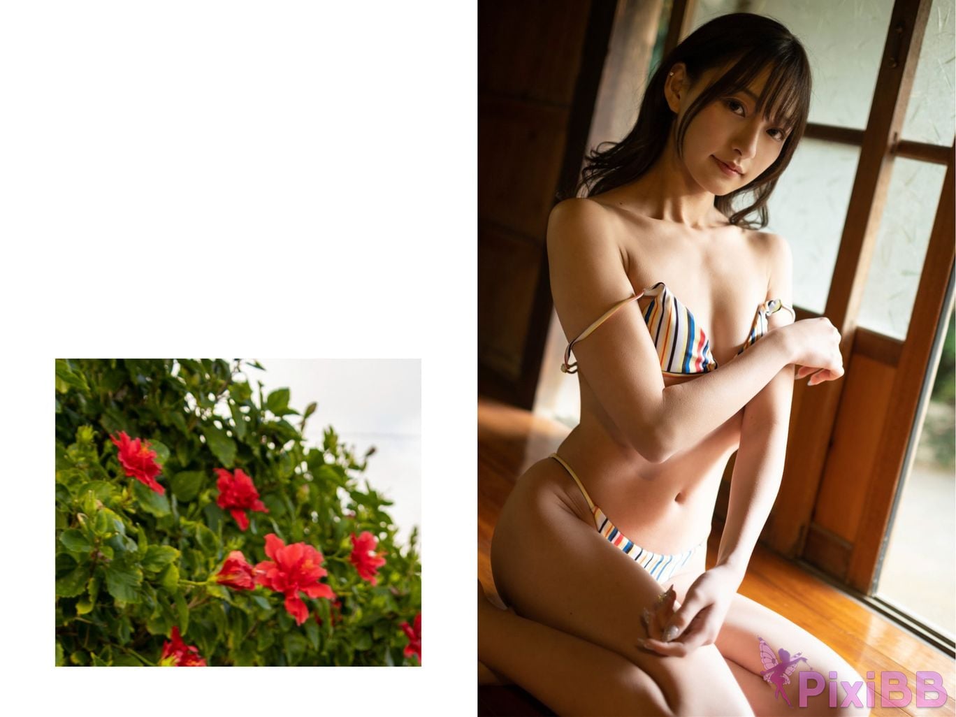 Japanese Idol Y uh Rukawa Yu Gravure photo book Embraced by the wind of beautiful waves PixiBB.COM 014
