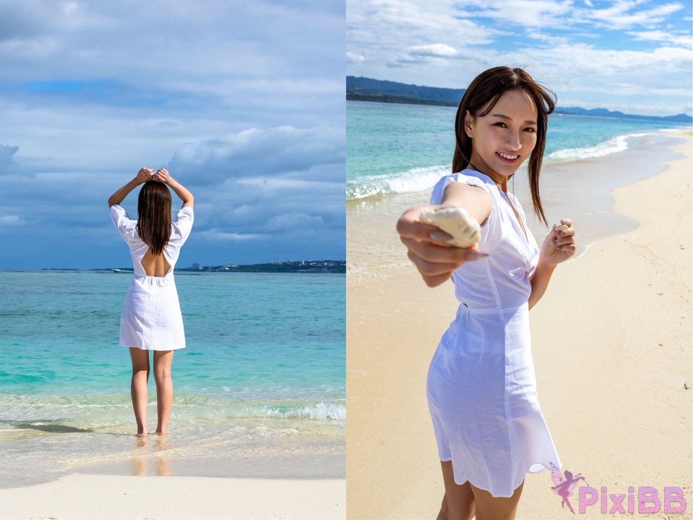 Japanese Idol Y uh Rukawa Yu Gravure photo book Embraced by the wind of beautiful waves PixiBB.COM 033