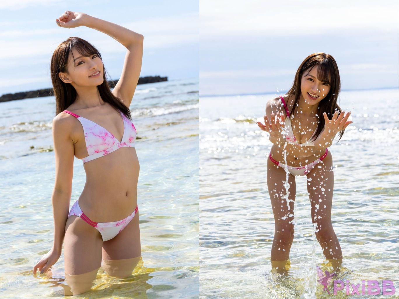 Japanese Idol Y uh Rukawa Yu Gravure photo book Embraced by the wind of beautiful waves PixiBB.COM 038