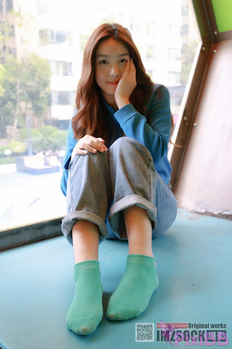 MZSOCK Love beautiful feet No.364 Yu Meng PixiBB.COM 001