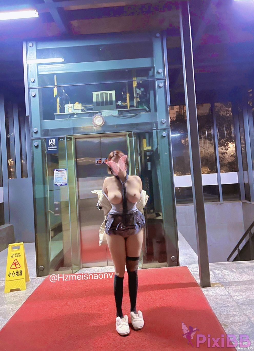 OtherXXX Hzmeishaonv beauty goddess Perfect body exposed outdoors PixiBB.COM 033