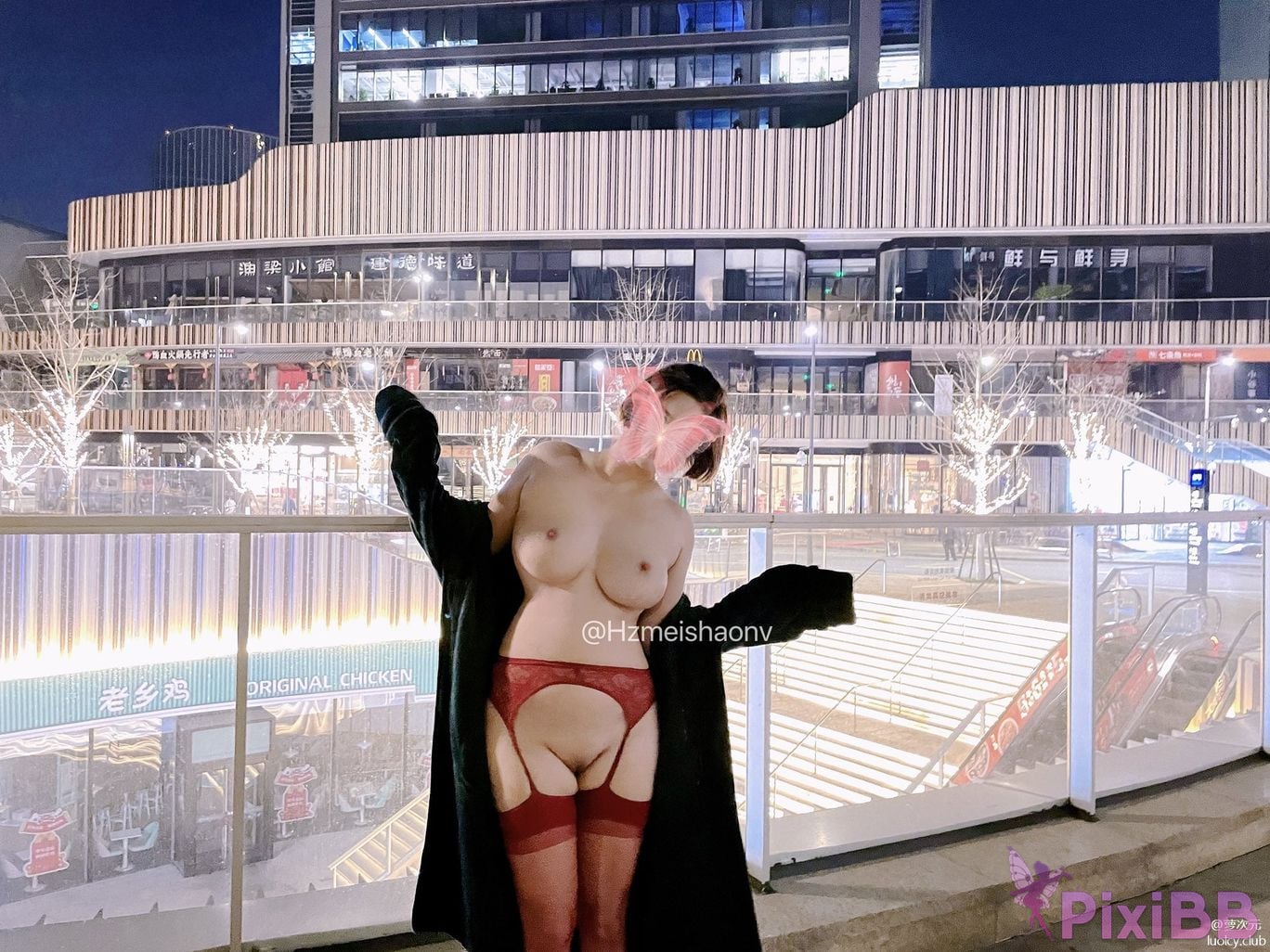 OtherXXX Hzmeishaonv beauty goddess Perfect body exposed outdoors PixiBB.COM 078